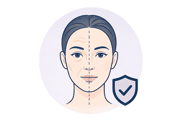 Botulinum toxin treatment approach to avoid over treatment and maintain natural facial expression