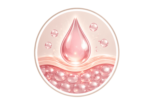 Hydration within extracellular matrix supported by glycosaminoglycans and hyaluronic acid
