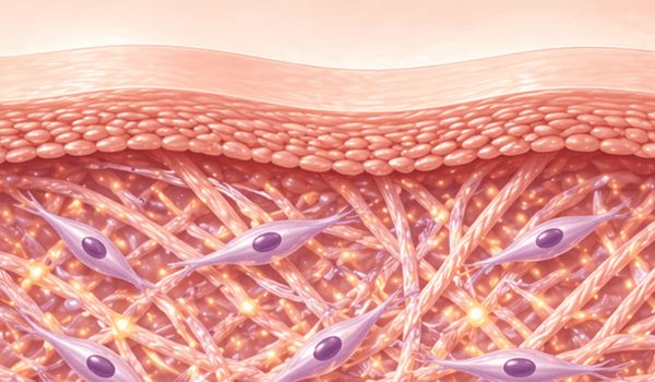Radiesse stimulating fibroblasts and collagen production in the dermis