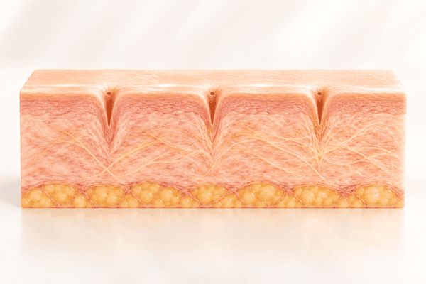 TCA Cross applied precisely within an individual ice pick scar